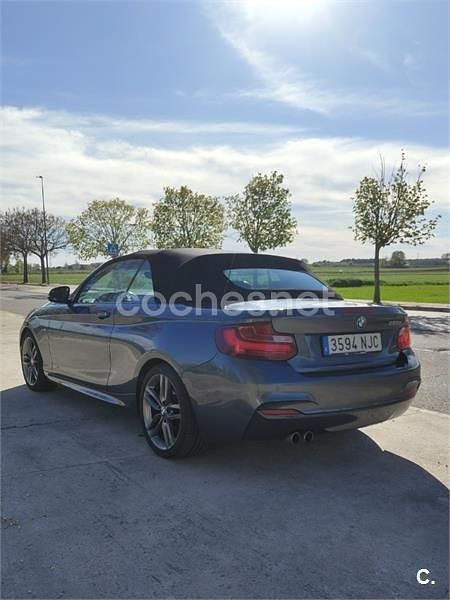 Usado BMW 220 Shadowline 190 CV (139 kW) 2015 Gris / plata Descapotable