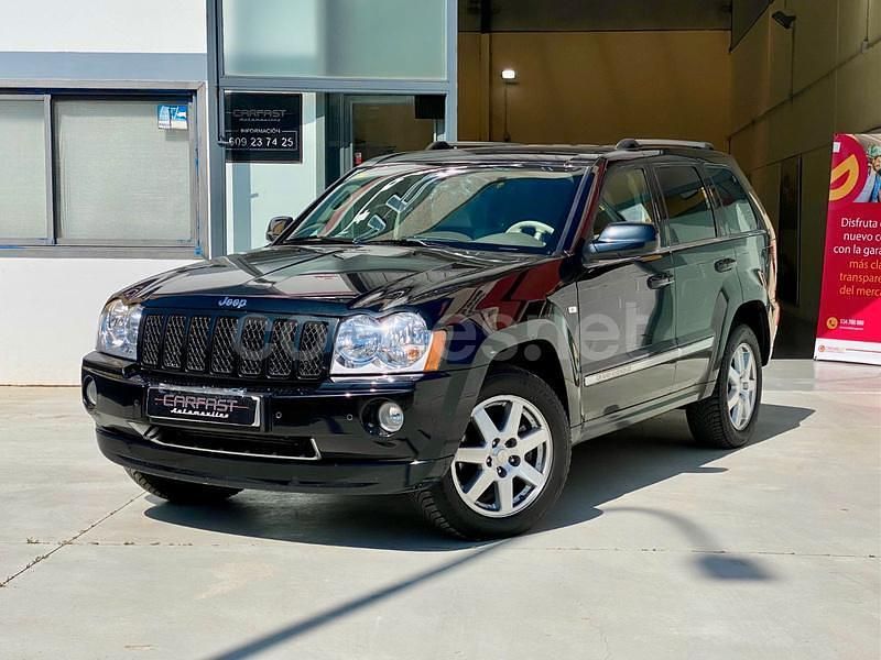Negro Usado 2008 Jeep Grand Cherokee Overland SUV | 15.500 € (Precio justo) - Imagen 1/4