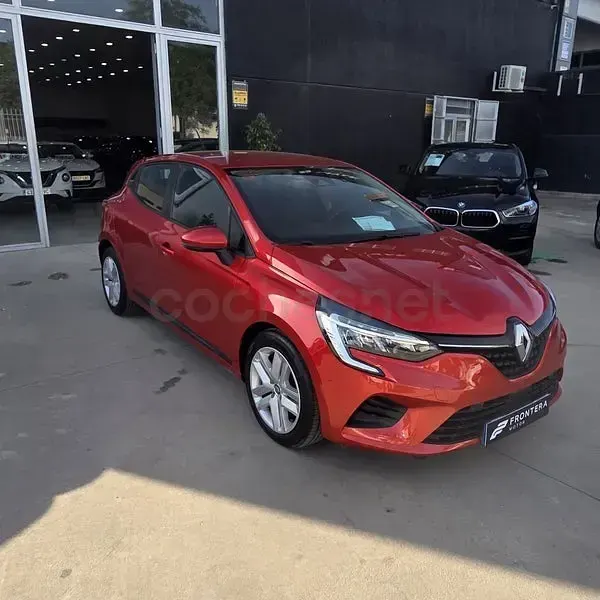Usado Renault Clio V Intens 90 CV (66 kW) 2021 Rojo Berlina