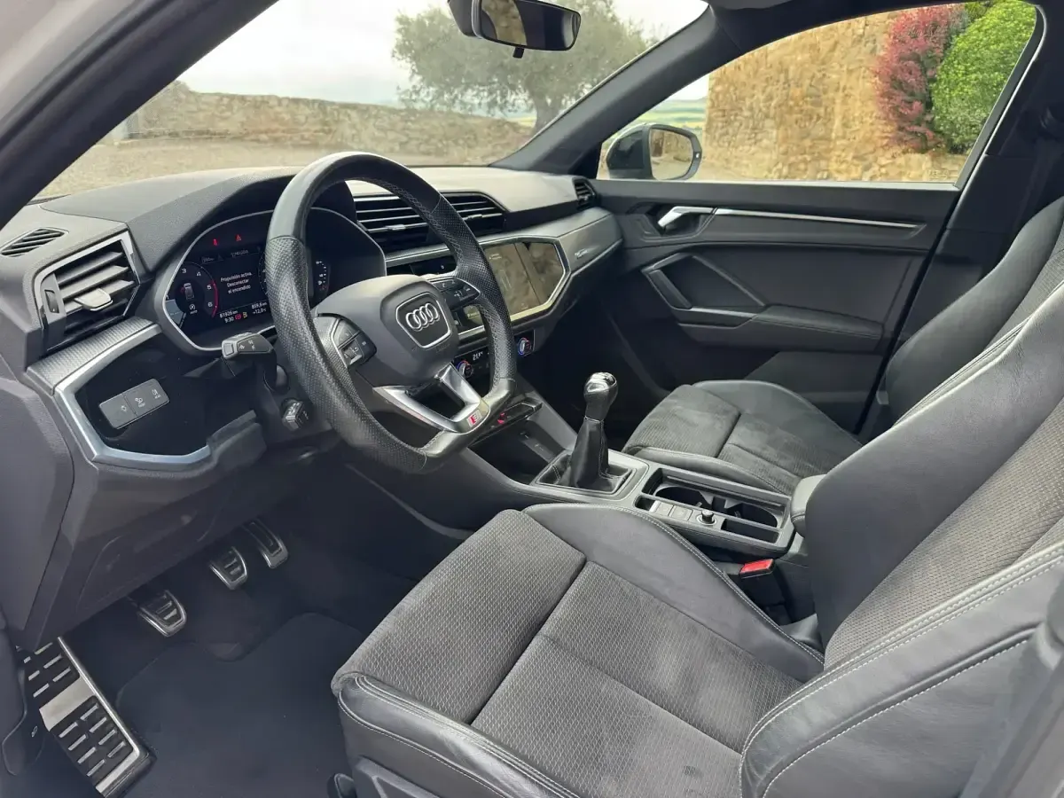 Usado Audi Q3 S-Line 150 CV (110 kW) 2021 Blanco SUV