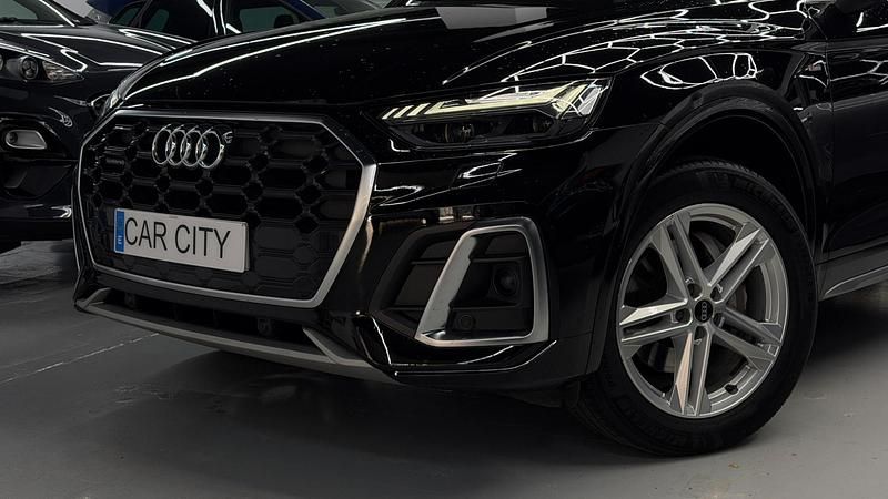 Usado Audi Q5 S-Line 204 CV (150 kW) 2021 Negro SUV