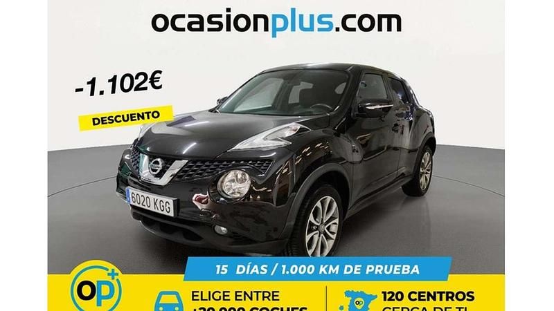 Usado Nissan Juke Tekna 110 CV (80 kW) 2017 Negro SUV