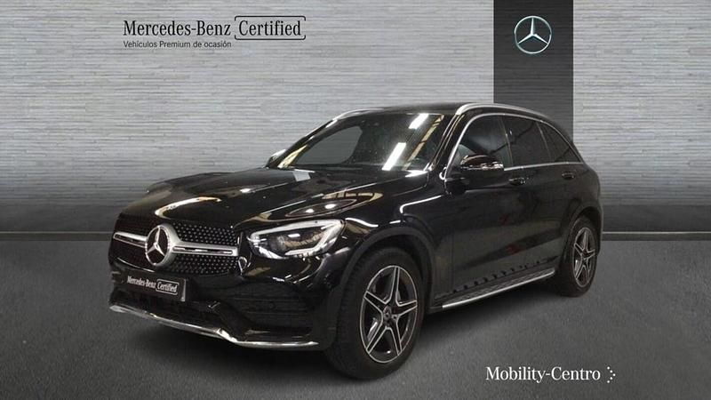 Negro obsidiana pintura metalizada Usado 2020 Mercedes GLC200 AMG line SUV | 40.900 € (Super precio) - Imagen 1/4