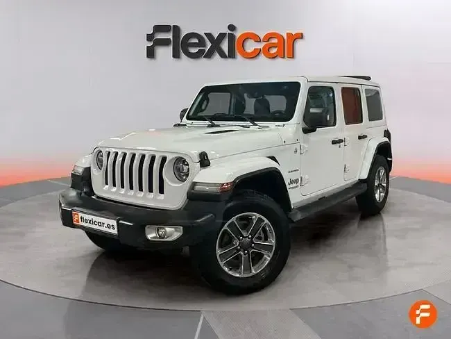 Usado Jeep Wrangler Sahara 200 CV (147 kW) 2020 Blanco SUV