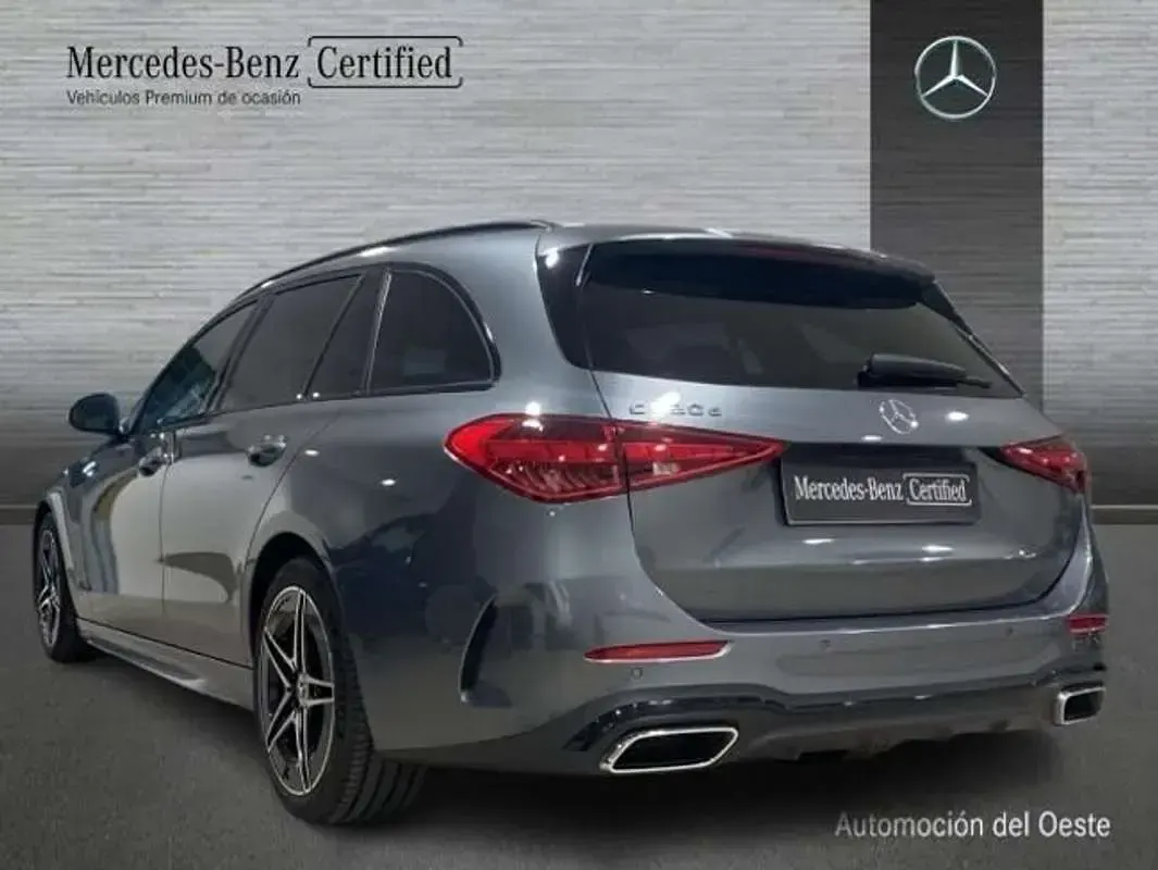 Usado Mercedes C220 203 CV (149 kW) 2025 Gris Familiar