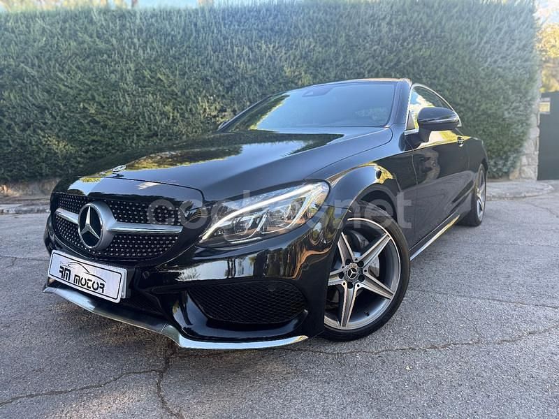 Negro Usado 2017 Mercedes C220 Coupe | 22.500 € (Buen precio) - Imagen 1/4