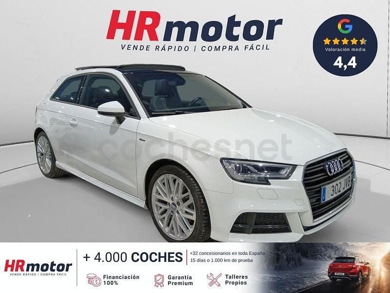 Usado Audi A3 S-Line 150 CV (110 kW) 2016 Blanco Berlina