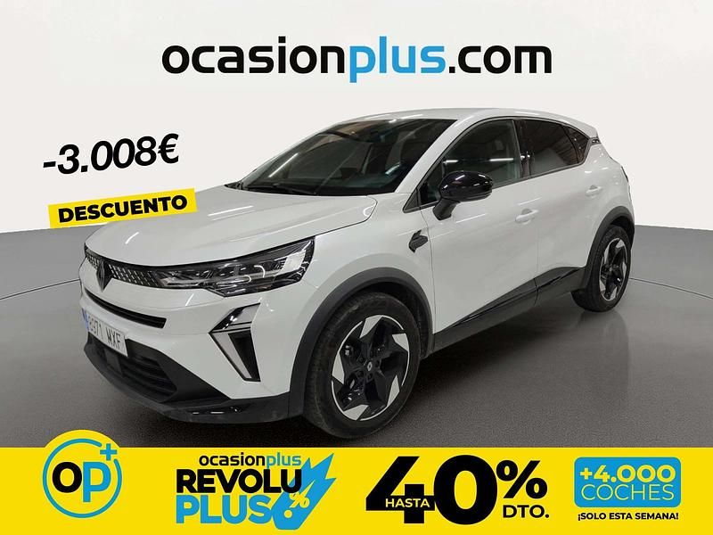Usado Renault Captur Techno 90 CV (66 kW) 2024 Blanco SUV