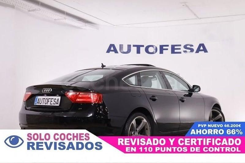 Usado Audi A5 Sportback 170 CV (125 kW) 2014 Negro Utilitario