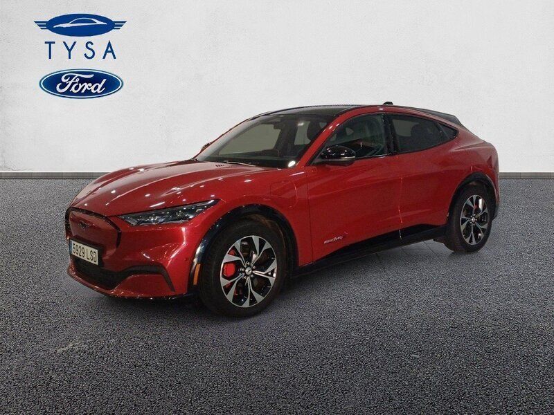 Rojo Usado 2021 Ford Mustang Mach-E Premium SUV | 33.990 € (Buen precio) - Imagen 1/4