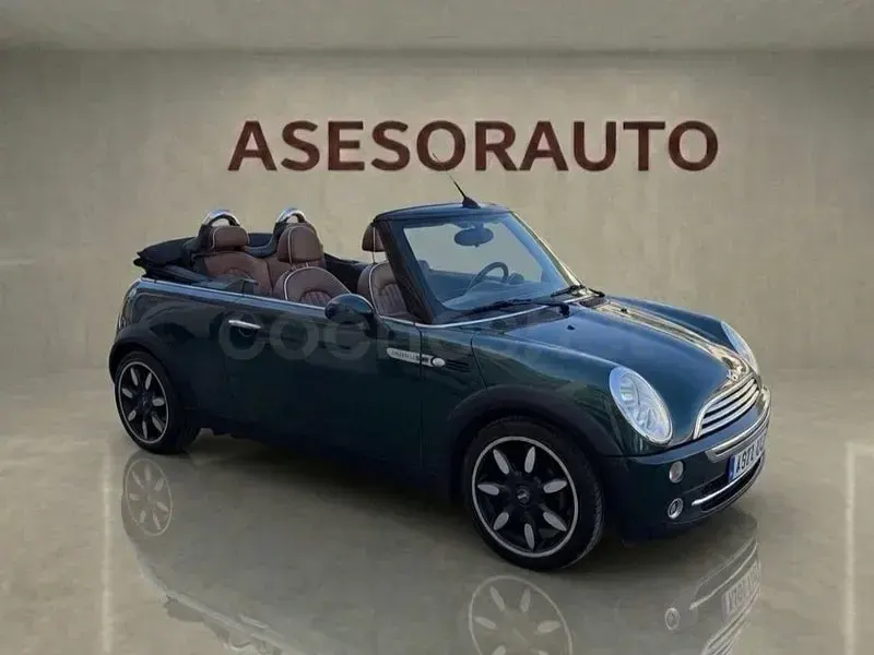 Usado Mini One Cabriolet 90 CV (66 kW) 2007 Verde Descapotable