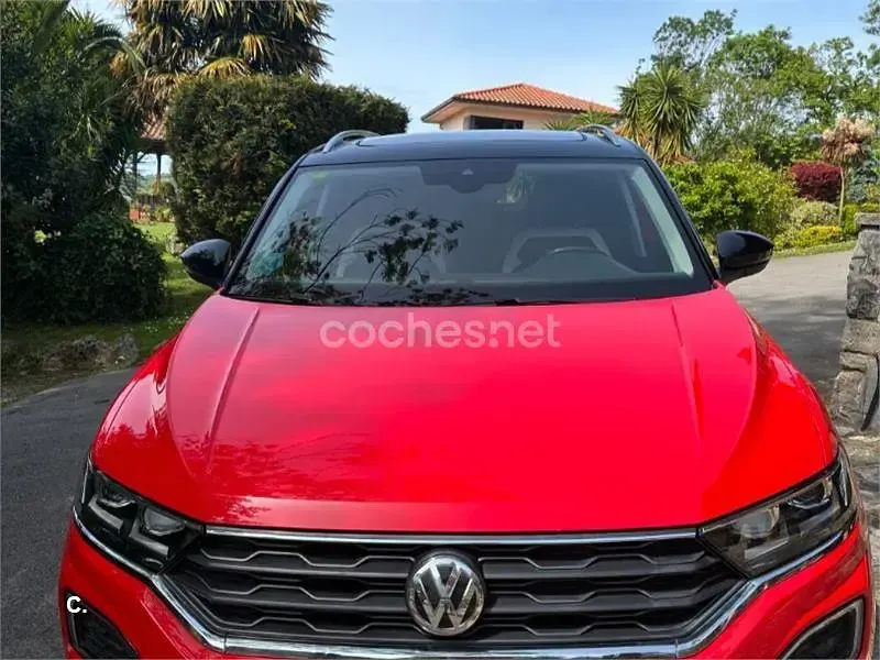Usado VW T-Roc Sportline 150 CV (110 kW) 2018 Rojo SUV