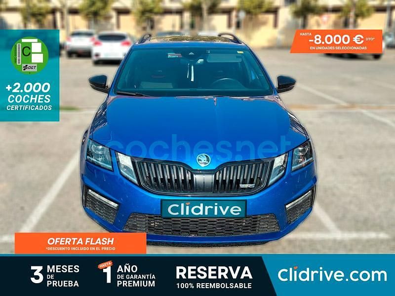 Azul Usado 2020 Skoda Octavia RS Familiar | 27.190 € (Super precio) - Imagen 1/3