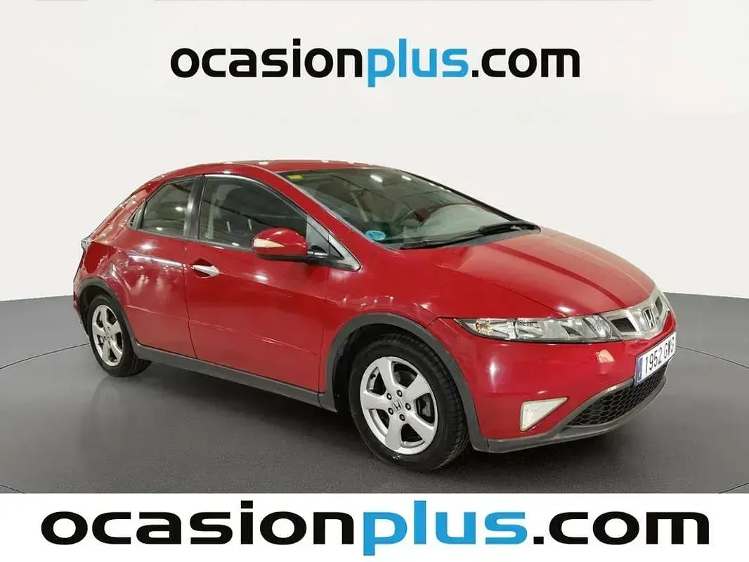 Usado Honda Civic Sport 100 CV (73 kW) 2010 Rojo Utilitario
