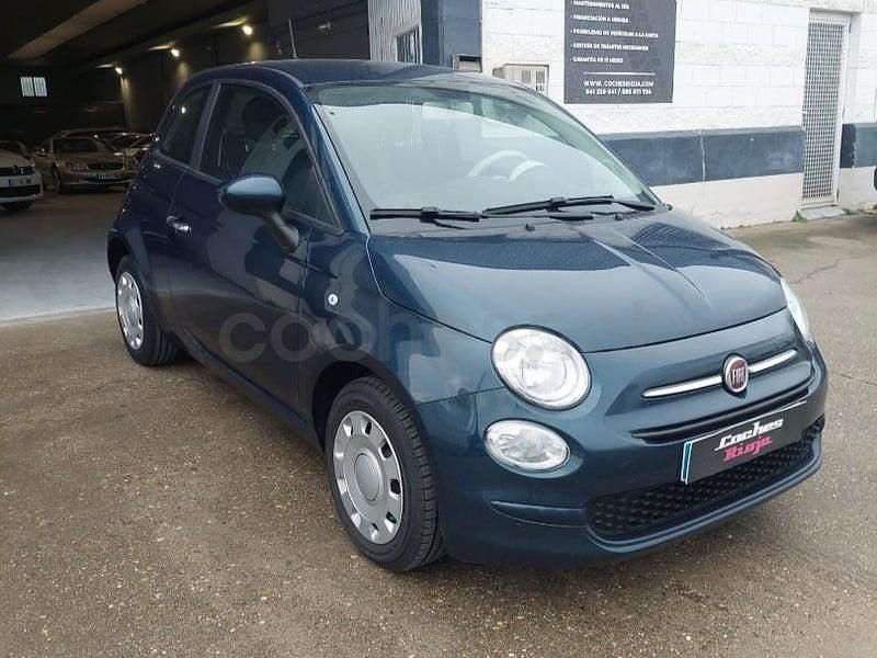 Usado Fiat 500 Club 70 CV (51 kW) 2022 Azul Berlina