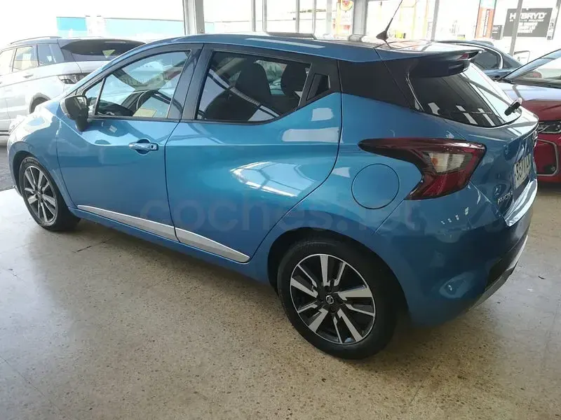 Usado Nissan Micra 92 CV (67 kW) 2022 Azul Utilitario