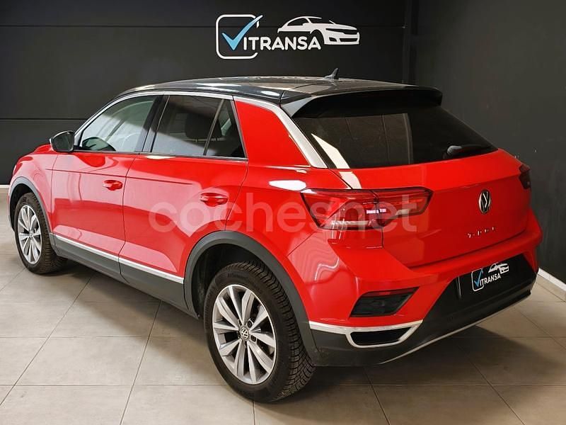 Usado VW T-Roc Advance 115 CV (84 kW) 2019 Rojo SUV