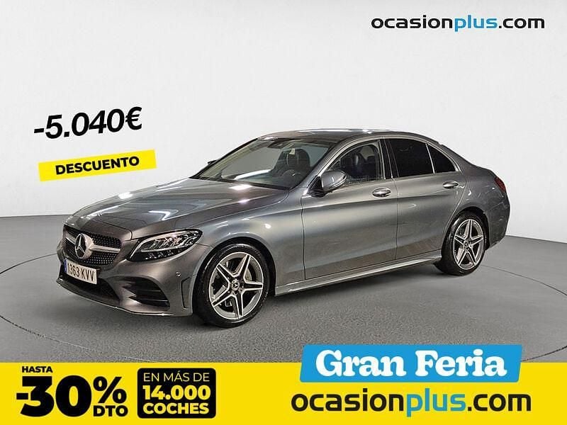 Gris / plata Usado 2019 Mercedes C300 Berlina | 32.900 € (Precio justo) - Imagen 1/4
