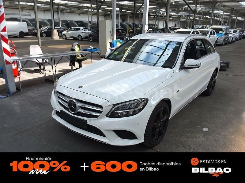 Blanco Usado 2020 Mercedes C300e Familiar | 19.850 € (Super precio) - Imagen 1/4