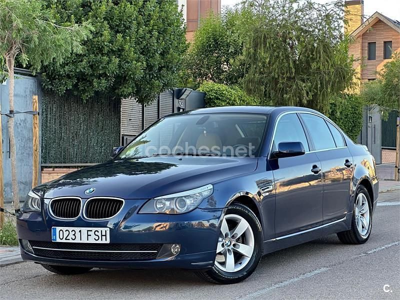 Azul Usado 2007 BMW 520 Berlina | 7900 € (Precio justo) - Imagen 1/4