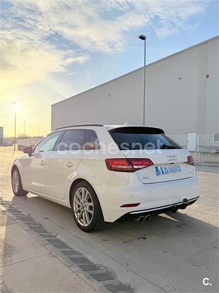 Usado Audi A3 S-Line 150 CV (110 kW) 2017 Blanco Berlina
