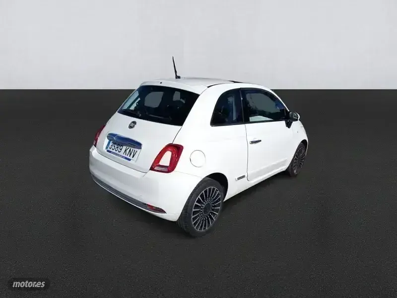 Usado Fiat 500 Lounge 69 CV (50 kW) 2018 Blanco Utilitario