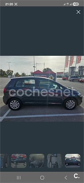 Usado VW Golf Plus Cross Advance 105 CV (77 kW) 2012 Negro Monovolumen