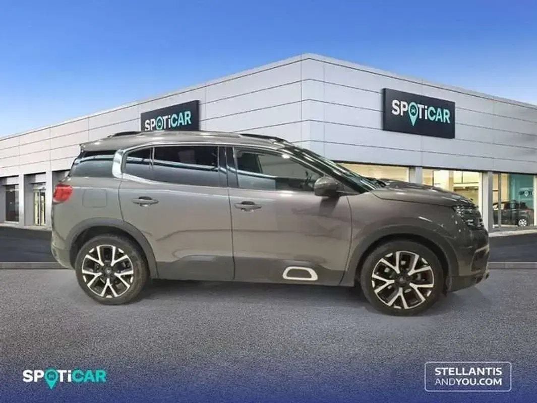 Usado Citroën C5 Aircross PureTech 131 CV (96 kW) 2020 Gris SUV