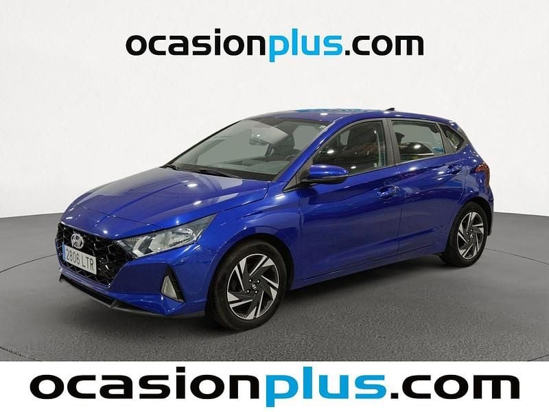 Azul Usado 2021 Hyundai i20 Utilitario | 11.728 € (Buen precio) - Imagen 1/4