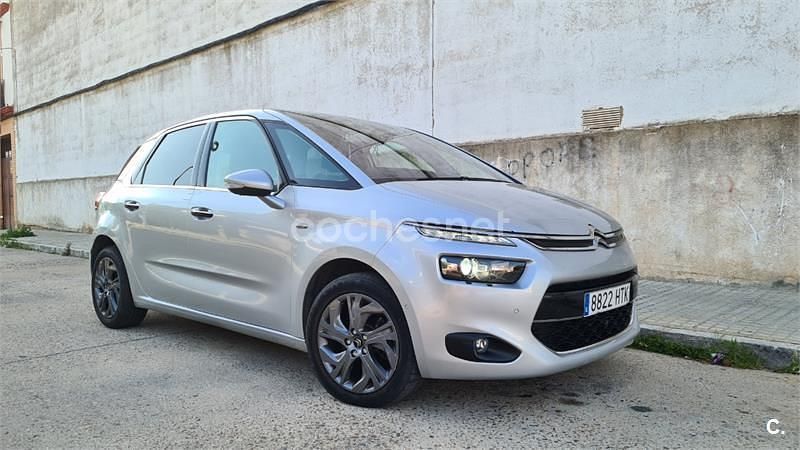 Gris / plata Usado 2013 Citroën C4 Picasso Exclusive Monovolumen | 7500 € (Buen precio) - Imagen 1/4