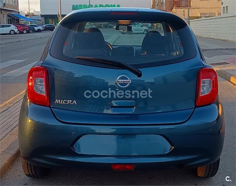 Usado Nissan Micra Acenta 80 CV (58 kW) 2015 Azul Utilitario
