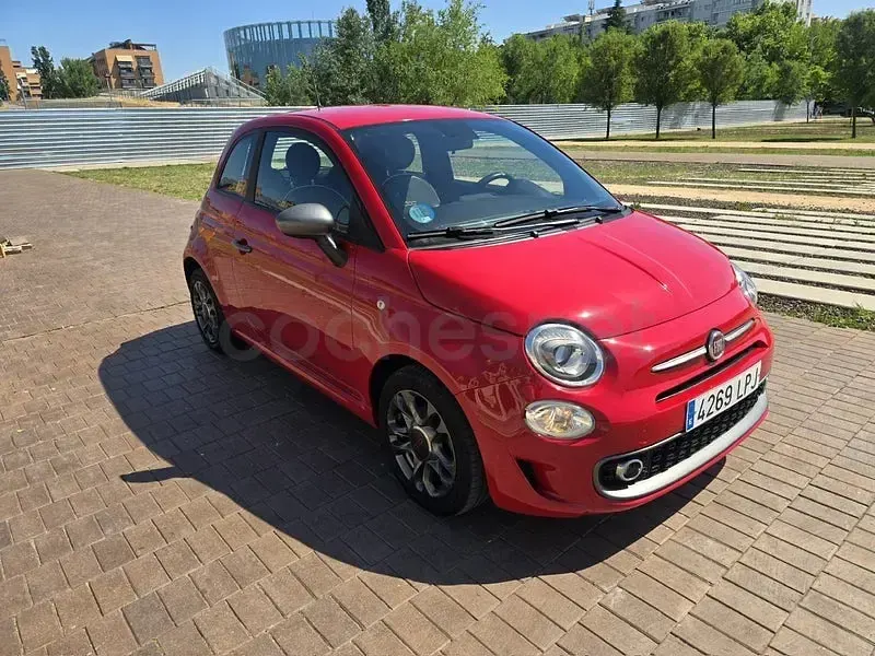 Usado Fiat 500 Sport 70 CV (51 kW) 2021 Rojo Berlina