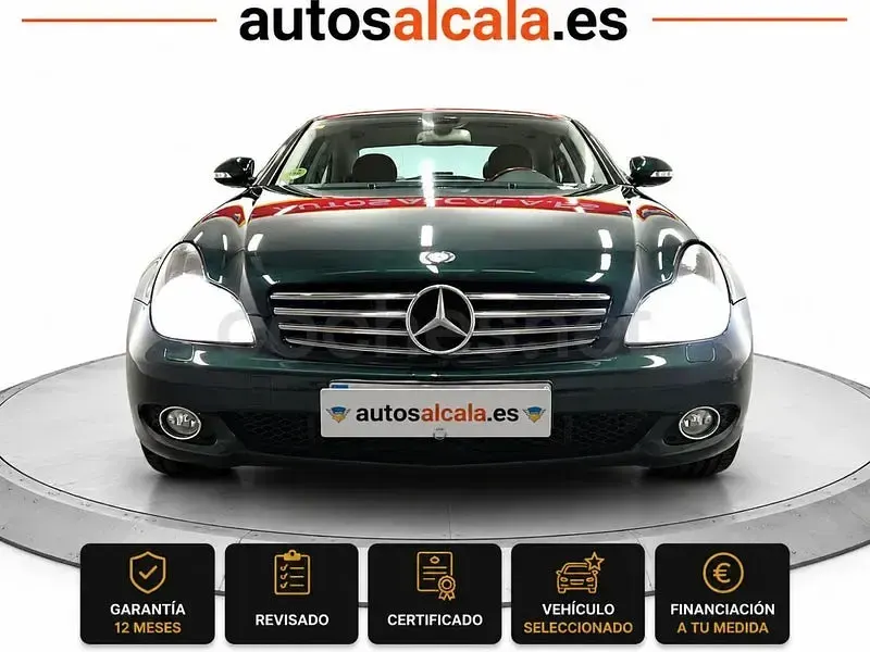 Usado Mercedes CLS350 272 CV (200 kW) 2005 Verde Berlina