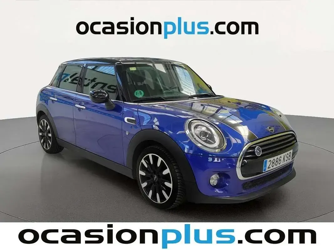 Usado Mini Cooper D 116 CV (85 kW) 2018 Azul Utilitario