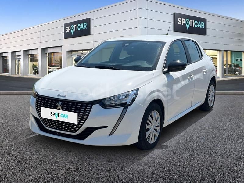 Blanco Usado 2022 Peugeot 208 Active Utilitario | 13.990 € (Precio justo) - Imagen 1/4