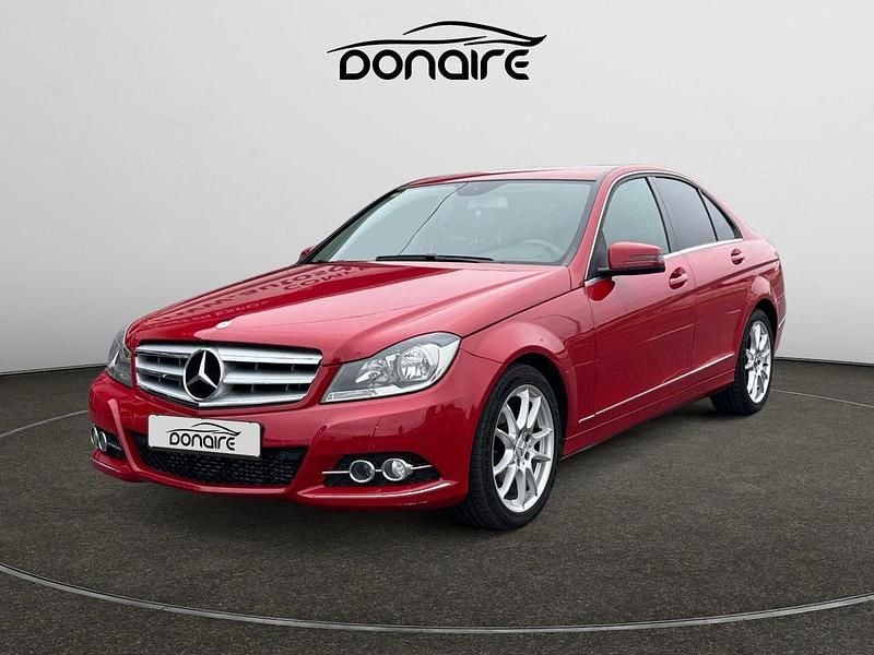 Rojo Usado 2014 Mercedes C200 Avantgarde Berlina | 12.500 € (Buen precio) - Imagen 1/4