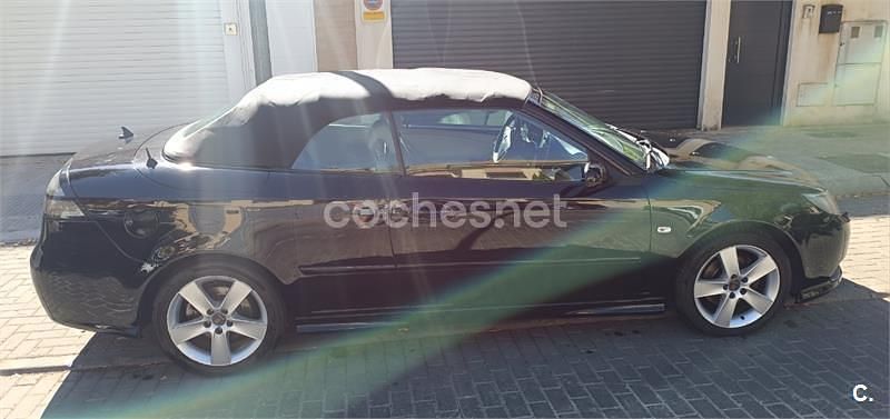 Usado Saab 9-3 Vector 180 CV (132 kW) 2008 Negro Descapotable