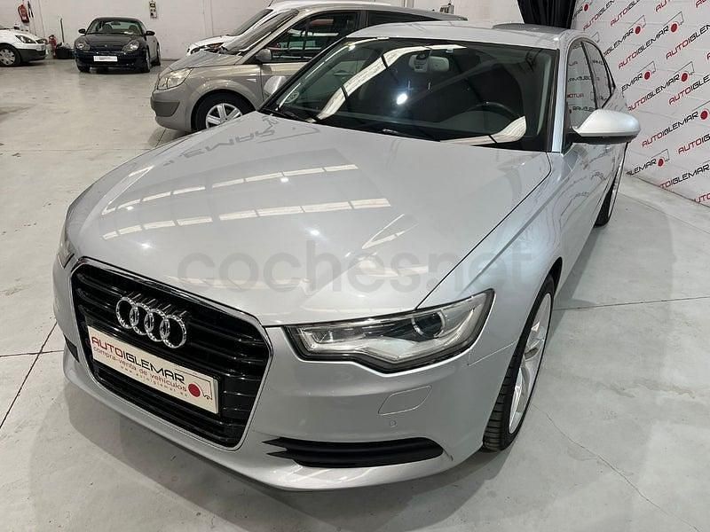 Usado Audi A6 Sport 177 CV (130 kW) 2011 Gris / plata Berlina