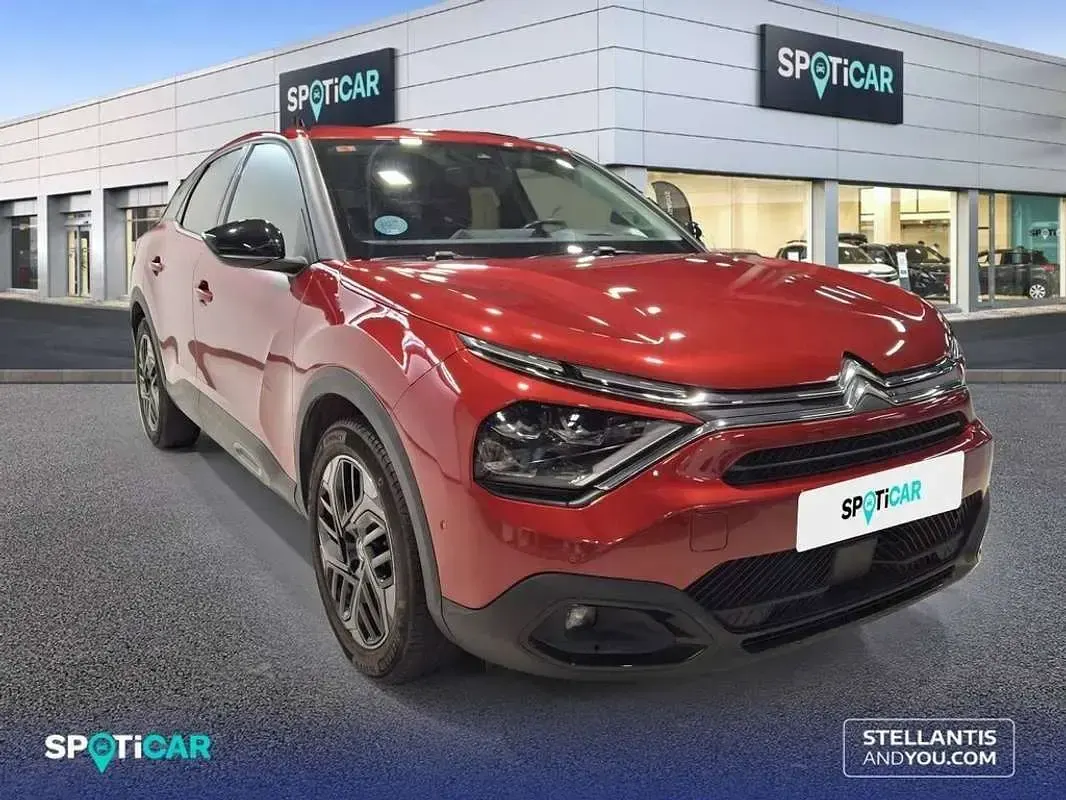 Usado Citroën C4 PureTech 131 CV (96 kW) 2020 Rojo Utilitario