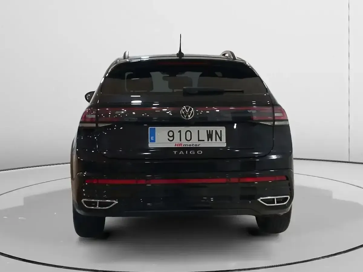 Usado VW Taigo R-line 110 CV (80 kW) 2022 Negro SUV