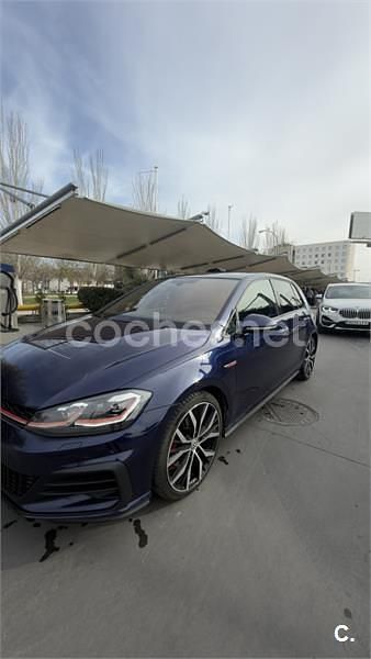 Usado VW Golf VII GTI 230 CV (169 kW) 2018 Azul Berlina
