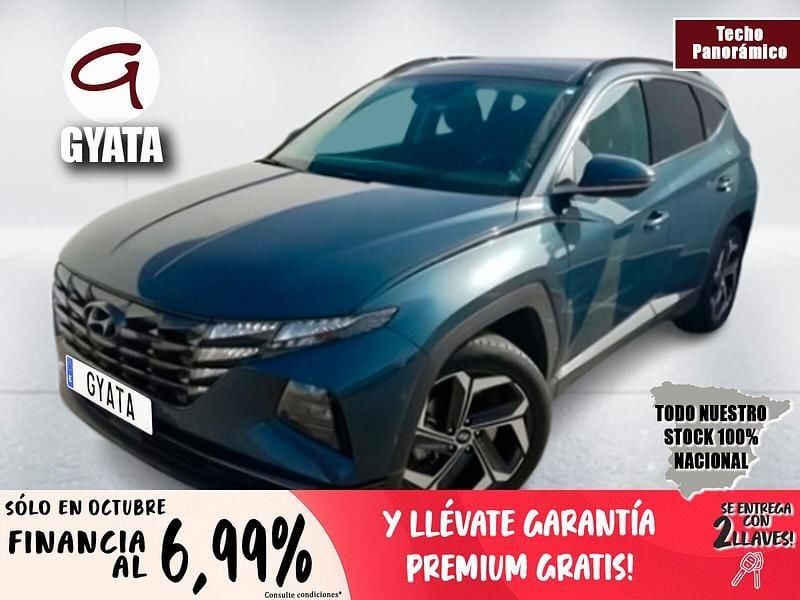Azul Usado 2021 Hyundai Tucson SUV | 27.990 € (Precio justo) - Imagen 1/4
