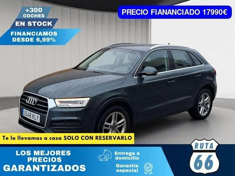 Usado Audi Q3 Sport 150 CV (110 kW) 2018 Verde SUV