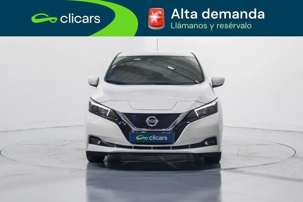 Usado Nissan Leaf Acenta 110 kW (150 CV) 2021 Blanco Utilitario