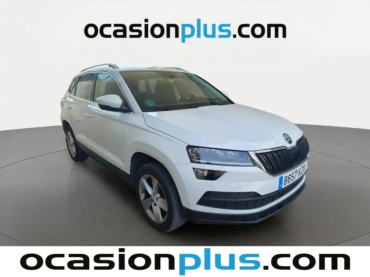 Usado Skoda Karoq 115 CV (84 kW) 2019 Blanco SUV