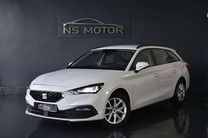 Usado Seat Leon ST Reference 116 CV (85 kW) 2021 Blanco Familiar