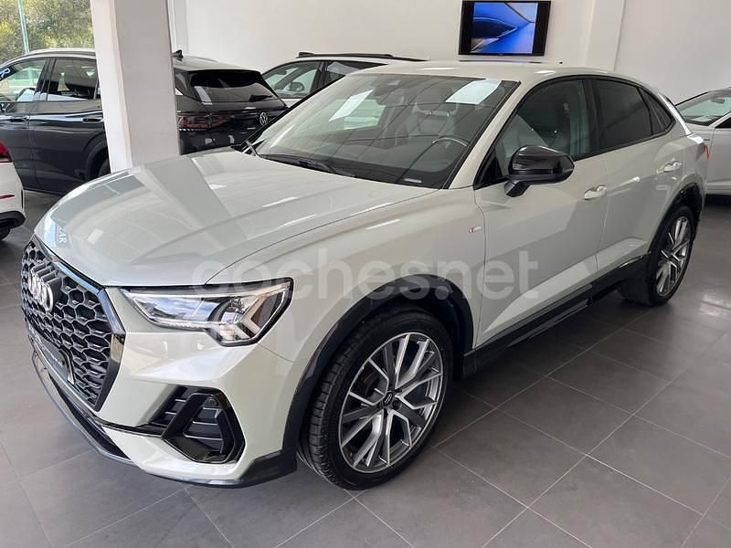 Usado Audi Q3 Sportback S-Line 150 CV (110 kW) 2020 Gris / plata SUV