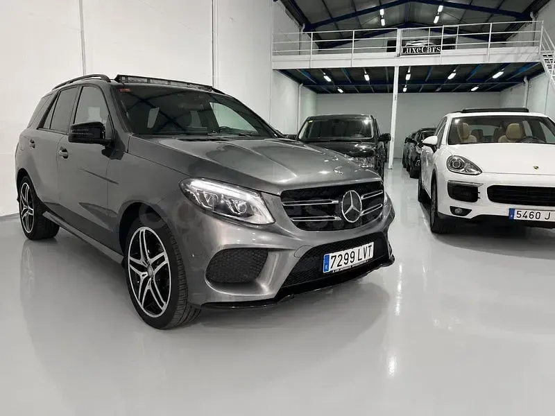 Usado Mercedes GLE350 258 CV (189 kW) 2017 Gris / plata SUV