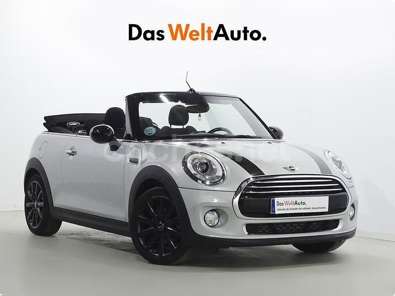 Plateado Usado 2017 Mini Cooper D Cabriolet Descapotable | 20.900 € (Precio justo) - Imagen 1/4