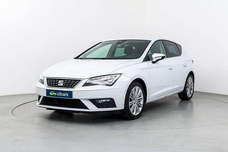 Usado Seat Leon XCELLENCE 125 CV (91 kW) 2017 Blanco Berlina